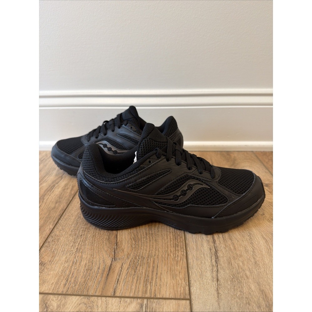 Saucony Cohesion 14 Women's Running Sneaker Black Size 8 Lace Up NWT